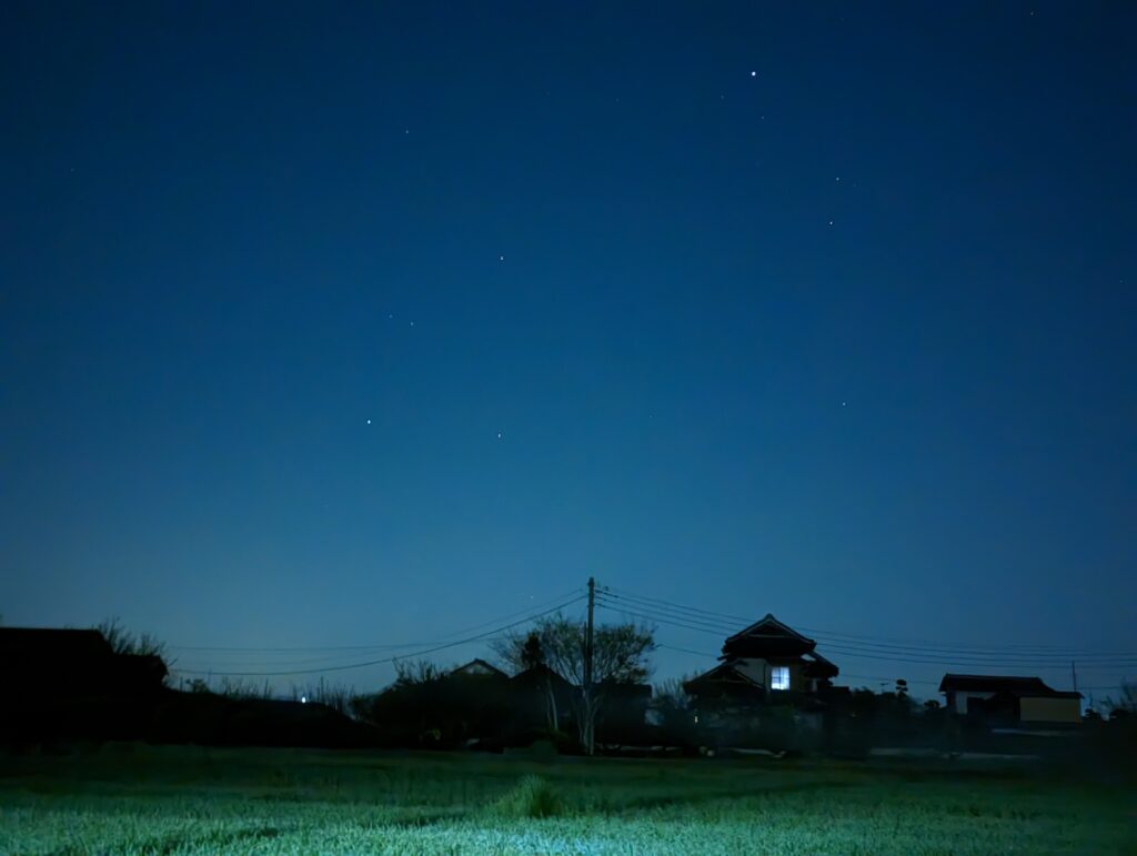 とある田舎の田園風景より